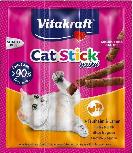 Skanėstas katėms Vitakraft Cat Stick mini, ėriena/kalakutiena, 0.054 kg, 3 vnt.