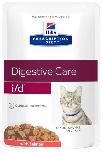 Šlapias kačių maistas Hill's Prescription Diet Digestive Care i/d Feline, lašiša, 0.085 kg