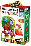 Dėlionė Headu Montessori First Puzzle The Forest IT20133, įvairių spalvų, 11 vnt.