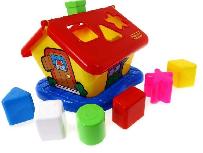 Lavinimo žaislas Polesie Shape Sorter Garden House 3354, 18.5 cm, įvairių spalvų