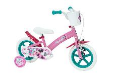 Vaikiškas dviratis Huffy Disney Minnie 22431W, baltas/rožinis, 12", 12"