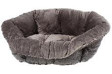 Gyvūno guolio užvalkalas Ferplast Sofa' Prestige Cushion, pilkai ruda, 64 x 48 x 25 cm