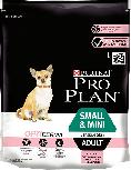 Sausas šunų maistas Purina Pro Plan Small & Mini Adult Sensitive Skin, lašiša, 0.7 kg