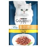 Šlapias kačių maistas Purina Gourmet Perle, vištiena, 0.085 kg