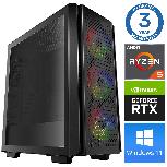 Stacionarus kompiuteris Intop RM31909 AMD Ryzen™ 5 3600, Nvidia GeForce RTX4060Ti, 32 GB, 240 GB