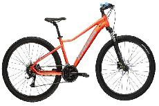 Dviratis kalnų Kross Lea 6.0 DXXS, 27.5 ", XS rėmas, mėlynas/oranžinis