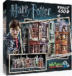 3D dėlionė Tactic Wrebbit Harry Potter Diagon Alley W01010, įvairių spalvų, 450 vnt.