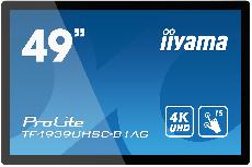 Monitorius Iiyama TF4939UHSC-B1AG, 49", 8 ms