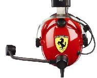 Laidinės ausinės Thrustmaster T.Racing Scuderia Ferrari, juoda/raudona