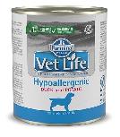 Šlapias šunų maistas Farmina Vet Life Hypoallergenic Duck & Potato, antiena, 0.3 kg