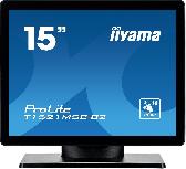 Monitorius Iiyama ProLite T1521MSC-B2, 15", 8 ms