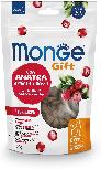 Skanėstas katėms Monge Gift Sterilsed, antiena/spanguolės, 0.06 kg