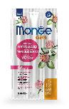 Skanėstas katėms Monge Gift Soft Sticks Skin Support, menkė/raudonasis dobilas, 0.015 kg, 3 vnt.