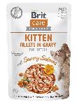 Šlapias kačių maistas Brit Care Kitten Savory Salmon, lašiša, 0.085 kg