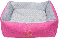 Gyvūno guolis Amiplay Babydoll Sofa, rožinis, 78x64x19 cm