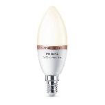 Lemputė Philips Wiz LED, C37, šiltai balta, E14, 4.9 W, 345 lm