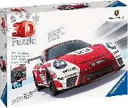 3D dėlionė Ravensburger Porsche 911 115587, įvairių spalvų, 108 vnt.