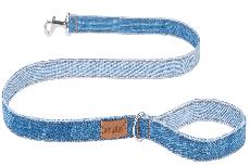 Pavadėlis Amiplay Denim 124982, mėlynas, 1.4m x 2.5cm