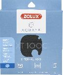 Filtro priedas Zolux Aquaya Carbon Foam X-Ternal 100, juoda