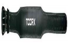 Sunkiosios atletikos diržas Toorx Leather Belt 582GACC15XL, juoda, XL