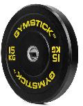 Diskinis svoris Gymstick BumperPlate, 15 kg