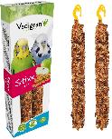 Lazdelės Vadigran Stixx Budgies Fruit 2pcs 14468, mažoms papūgoms, 0.085 kg