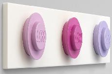 Priedas Room Copenhagen Lego Wall Bracket Light Pink Rose 4111