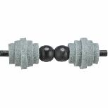 Žaislas katei Trixie CityStyle Dumbell 41133, juodas/pilkas, 10 cm