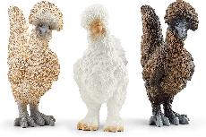 Žaislinė figūrėlė Schleich Farm World Chicken Friends 42574S, 3 vnt.