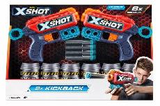 Žaislinis ginklas Zuru X-Shot Blaster Excel Double Kickback 36202