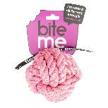 Žaislas šuniui Europet Bernina Bite Me, 12 cm, Ø 12 cm, rožinis, 12 cm