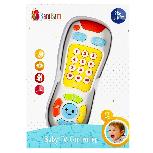 Interaktyvus žaislas BamBam Baby TV Controller 492798, 17 cm, balta/įvairių spalvų