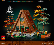 Konstruktorius LEGO® Ideas A-Frame Cabin 21338