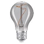 Lemputė Osram Vintage Smoke LED, A60, šiltai balta, E27, 3.4 W, 100 lm