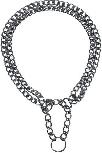 Antkaklis šunims Trixie Choker, sidabro, 650 mm x 25 mm, XL