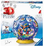 3D dėlionė Ravensburger Disney Characters 115617V, įvairių spalvų, 72 vnt.