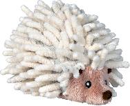 Žaislas šuniui Trixie Hedgehog TX-35935, 17 cm, rudas/baltas, 17 cm