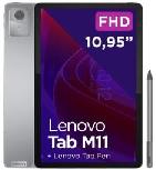 Planšetė Lenovo Tab M11 ZADB0299SE, luna grey, 11", 8GB/128GB, 4G