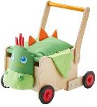 Stumiamas žaislas Haba Dragon Wagon 306693, 27 cm, ruda/žalia