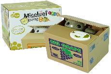 Taupyklė Lean Toys Mischief Saving Box Cute Kitty LT7257, 9 cm, įvairių spalvų