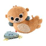 Žaislų rinkinys kūdikiams Fisher Price Sensimals Animal Activity Plush Otter HXG96