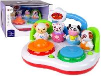 Interaktyvus žaislas Lean Toys DJ Animals 12230, 30 cm, universali