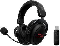 Belaidės žaidimų ausinės HyperX Cloud II Core 6Y2G8AA, juodos