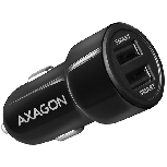 Automobilinis įkroviklis Axagon PWC-5V5, 2 x USB, 5.9 cm, juoda