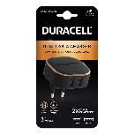 Buitinis įkroviklis Duracell DRACUSB16-EU, 2 x USB, pilka, 24 W