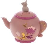 Taupyklė Amadeus Zoe Teapot Bank 166590, 14 cm, rožinė