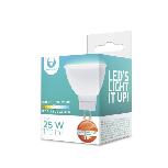 Lemputė Forever Light LED, MR16, balta, GU5.3, 25 W, 130 lm