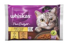 Šlapias kačių maistas Whiskas Pure Delight, vištiena/kalakutiena, 0.340 kg, 4 vnt.