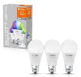 Lemputė Ledvance WiFi Smart + Classic AC33915 LED, A75, rgb, E27, 9.5 W, 1055 lm, 3 vnt.