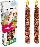 Maistas graužikams Vadigran Stixx Fruit Rabbits & Guinea Pig, triušiams/jūrų kiaulytėms, 0.15 kg, 2 vnt.